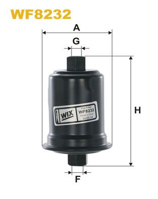 WIX FILTERS Polttoainesuodatin WF8232